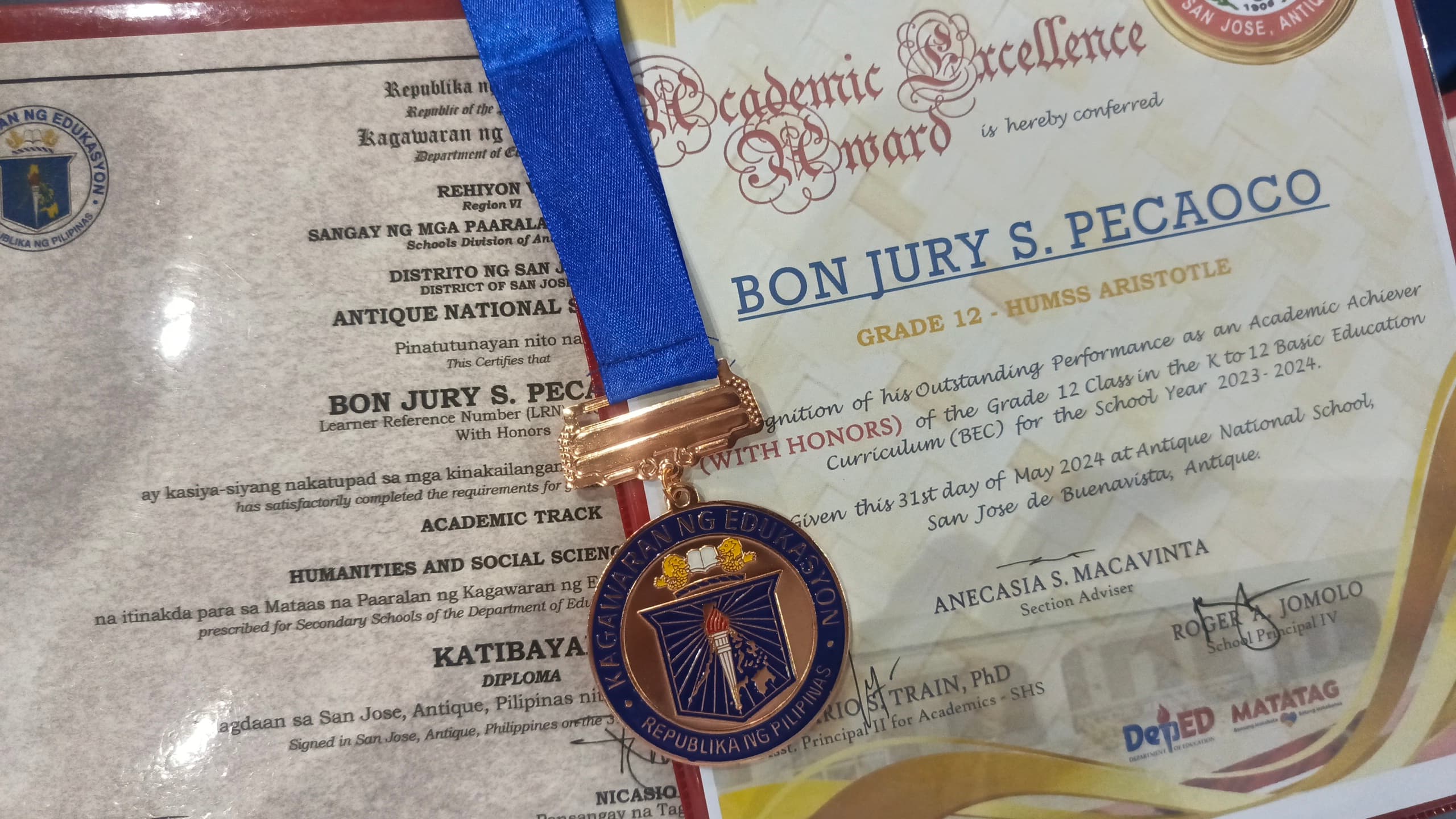 Senior High School Graduate Certificate